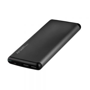 Batería externa Argom Tech para cargar dispositivos S12 12,000MAH Plateado ARG-PB-1150SL