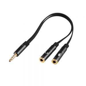 Adaptador Argom Tech de 3,5 MM Macho a doble hembra de 3,5 MM ARG-CB-0029
