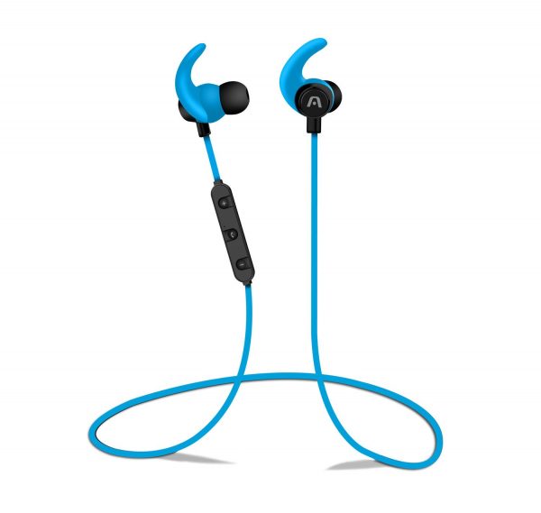 Auriculares Argom Tech ULTIMATE SOUND FIT BT (Bluetooth) en azul claro ARG-HS-2038BL