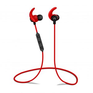 Auriculares Argom Tech ULTIMATE SOUND FIT BT (Bluetooth) en rojo ARG-HS-2038RD