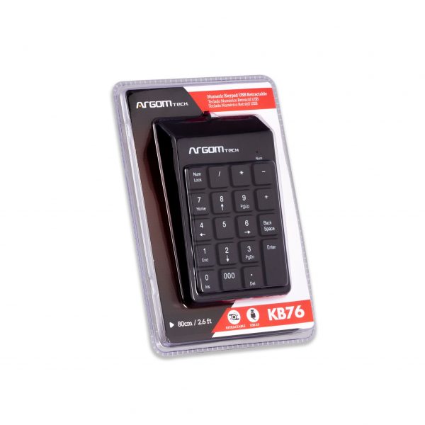Teclado numérico Argom Tech ARG-KB-1076
