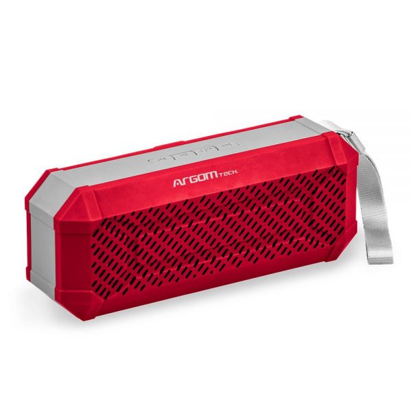 Parlante Argom Tech BUZZBEATS BT (Bluetooth) Rojo con gris ARG-SP-3008RD