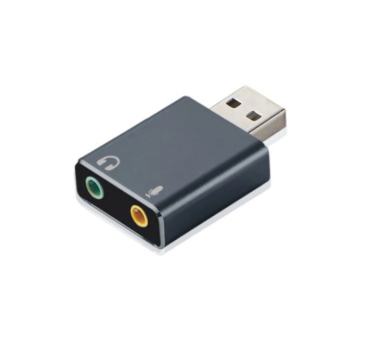 Adaptador Argom Tech USB 2.0 de Sonido Estéreo ARG-CB-0067