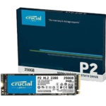 Disco de estado solido (SSD) Crucial P2 de 250 GB PCIe NVMe M.2 2280 interno CT250P2SSD8